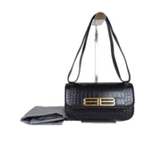 Balenciaga Gossip Small Black Shoulder Bag